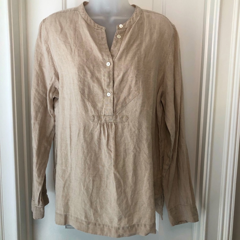 J. Crew Baird McNutt Irish Linen Shirt